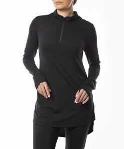تی شرت آستین بلند ورزشی زنانه مدل فینگردار کد Mhr-23